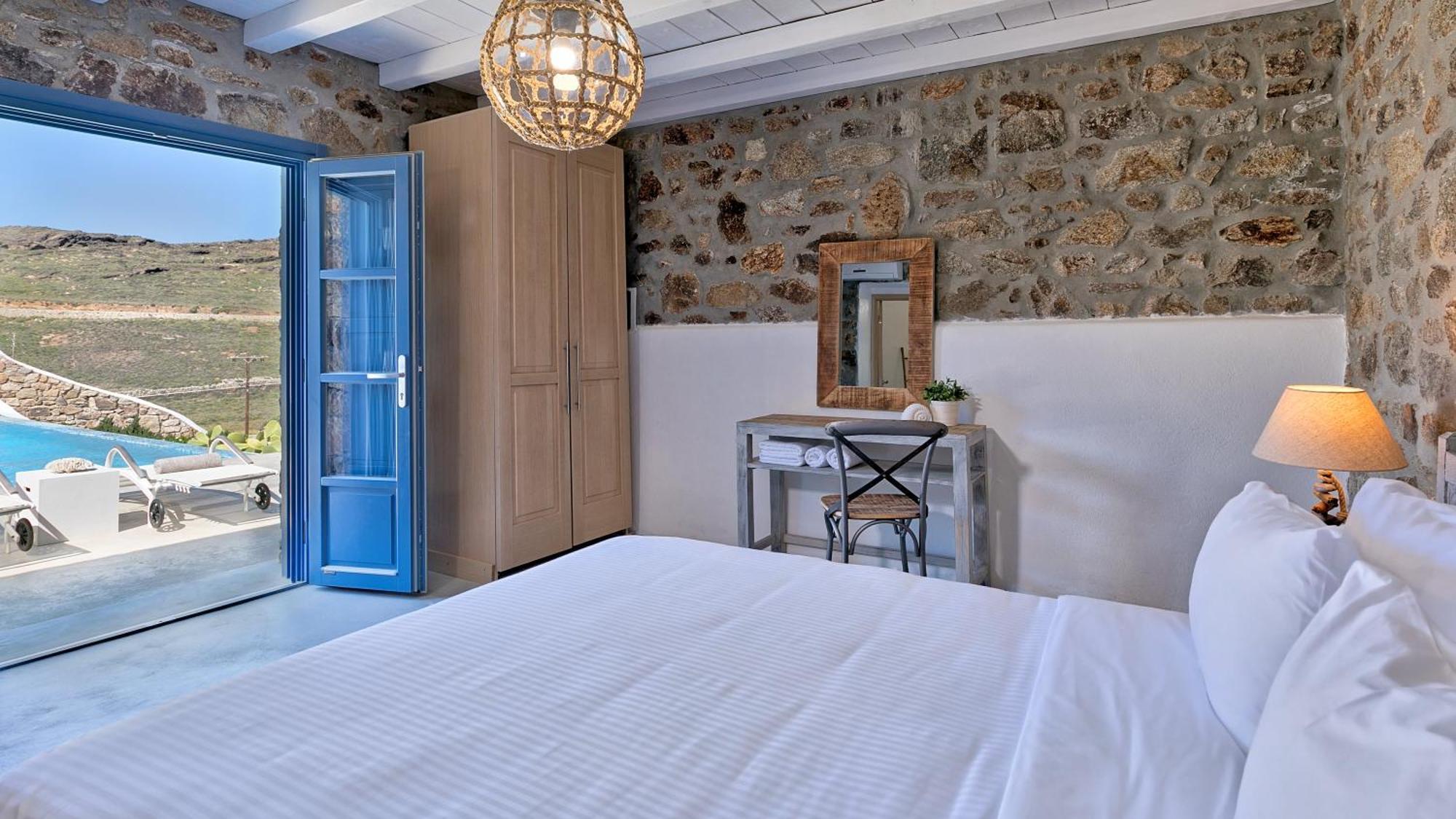 Mykonos Panormos Villas Pokój zdjęcie
